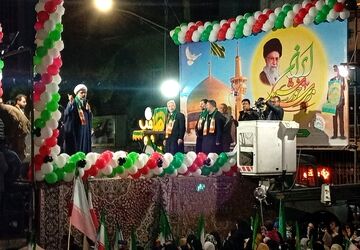 شمیم حرم رضوی در شب اقتدار ملایر 