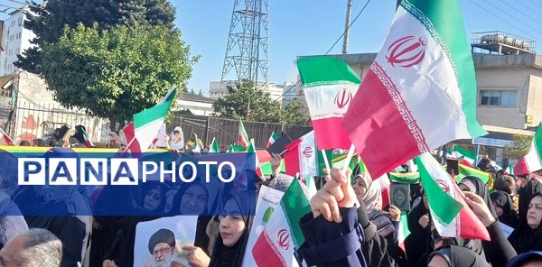 فریاد امت و راهپیمایی ۲۲ دی در شهرستان محمودآباد