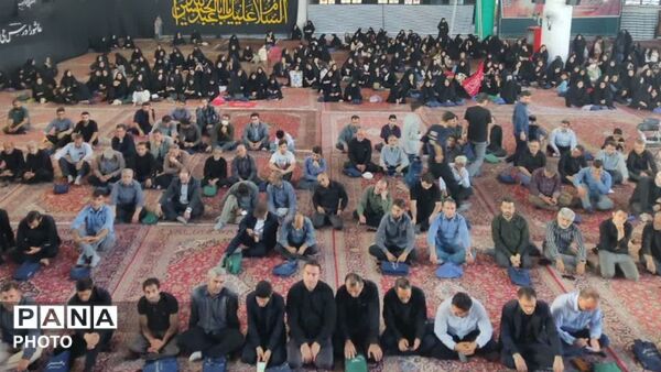 آیین باشکوه جاماندگان بدرقه رهبر شهید در نورآباد