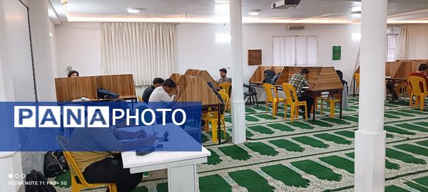 قرائت خانه دبیرستان نمونه آیت‌الله خامنه ای؛ مکانی ایمن و مجهز برای درس خواندن دانش آموزان 