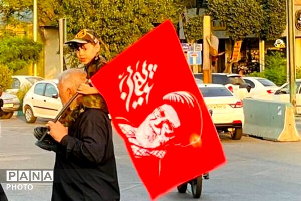تهران از لنز دوربین خبرنگاران پانا شهرستان قدس در سوگ رهبر شهید انقلاب