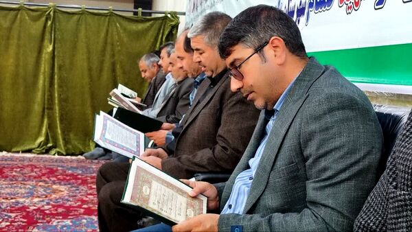 مراسم یادبود شهید آیت الله رئیسی و جمع همراه در شهرستان بام و صفی‌آباد