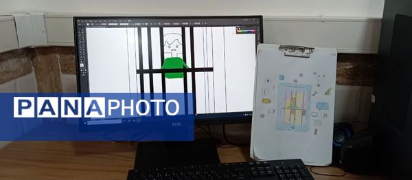 کارگاه آموزشی دانش‌آموزان سایبری در هنرستان سوره زنجان