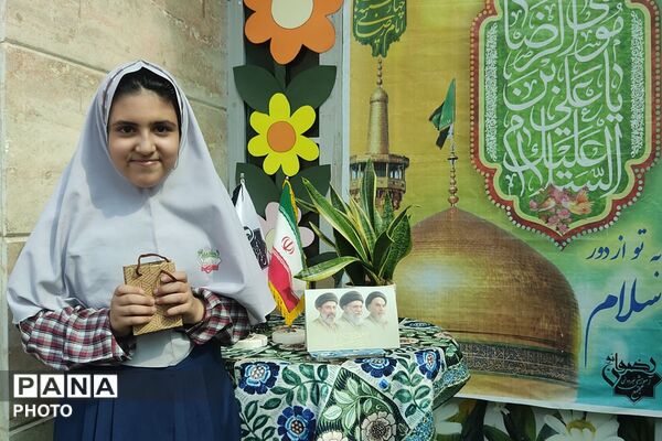 از سفره سلامت تا عطر ارادت؛ جشن مهربانی در مدرسه رضوان‌نو