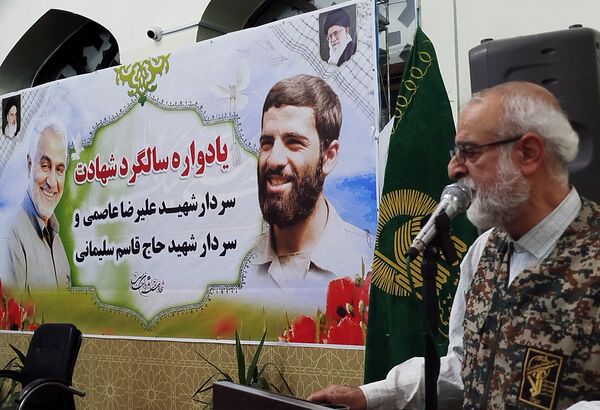 یادواره سردار شهید علیرضا عاصمی و سردار شهید قاسم سلیمانی در زیارتگاه شهید آیت الله سید حسن مدرس