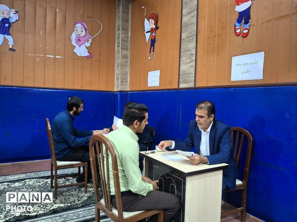 مرحله دوم سازماندهی نیروی انسانی آموزش ابتدایی با هدف توزیع مطلوب نیرو در تبادکان