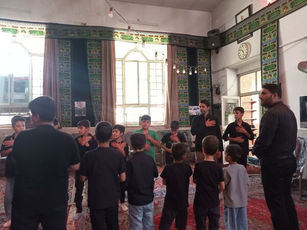 سوگواره احلی من العسل در شهر رباطسنگ