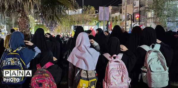 مردم ولایتمدار شهرستان فردیس سنگر خود را حفظ کردند 