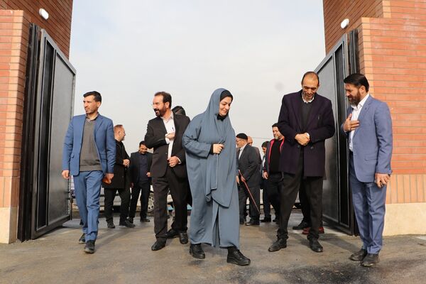 آیین افتتاح مدرسه ۱۴ کلاسه روستای خیرآباد