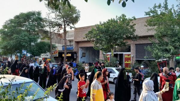 برگزاری آیین سوگواری کاروان عشق همزمان با شروع ماه صفر در شهرستان سبزوار