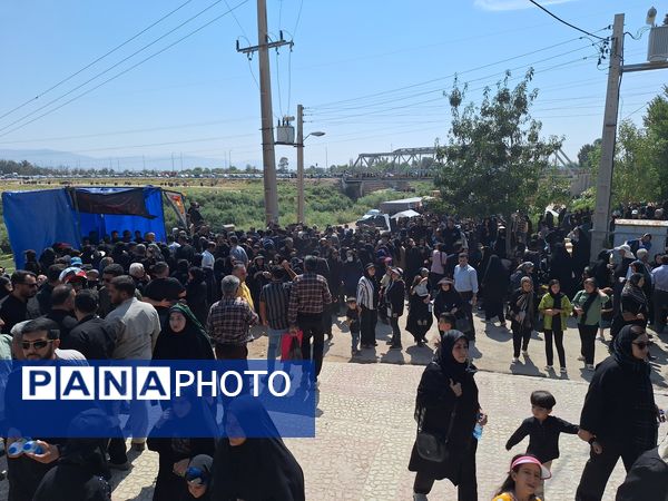 پیاده‌روی جاماندگان اربعین حسینی در مرودشت 