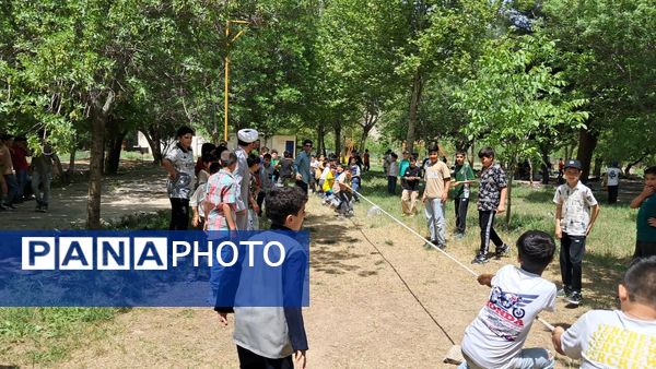 اردوی تفریحی دانش‌آموزان دبستان معلم آشخانه 