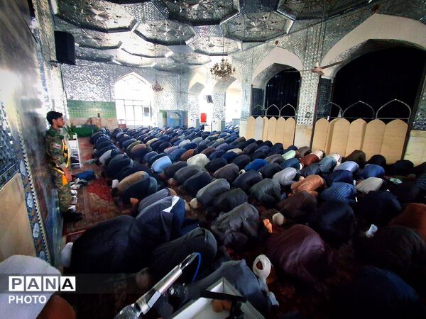 نماز عبادی سیاسی جمعه در شهرستان کاشمر 