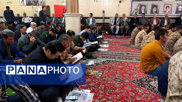 مراسم بزرگداشت شهدای خدمت در ملکان 