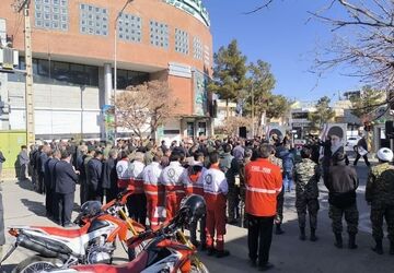 تجدید میثاق با شهدا در گناباد