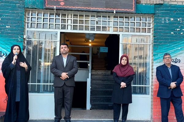 افتتاحیه طرح گلستان زندگی  دبیرستان شهدای هسته‌ای قرچک 