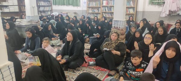 مراسم احیای شب بیست و سوم ماه مبارک رمضان در مسجد سید الشهدا شهرستان شیروان