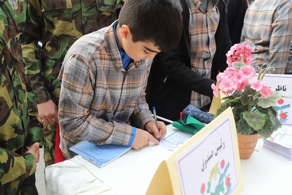آیین نمادین کشوری بیست و هفتمین انتخابات شورای دانش‌‌آموزی