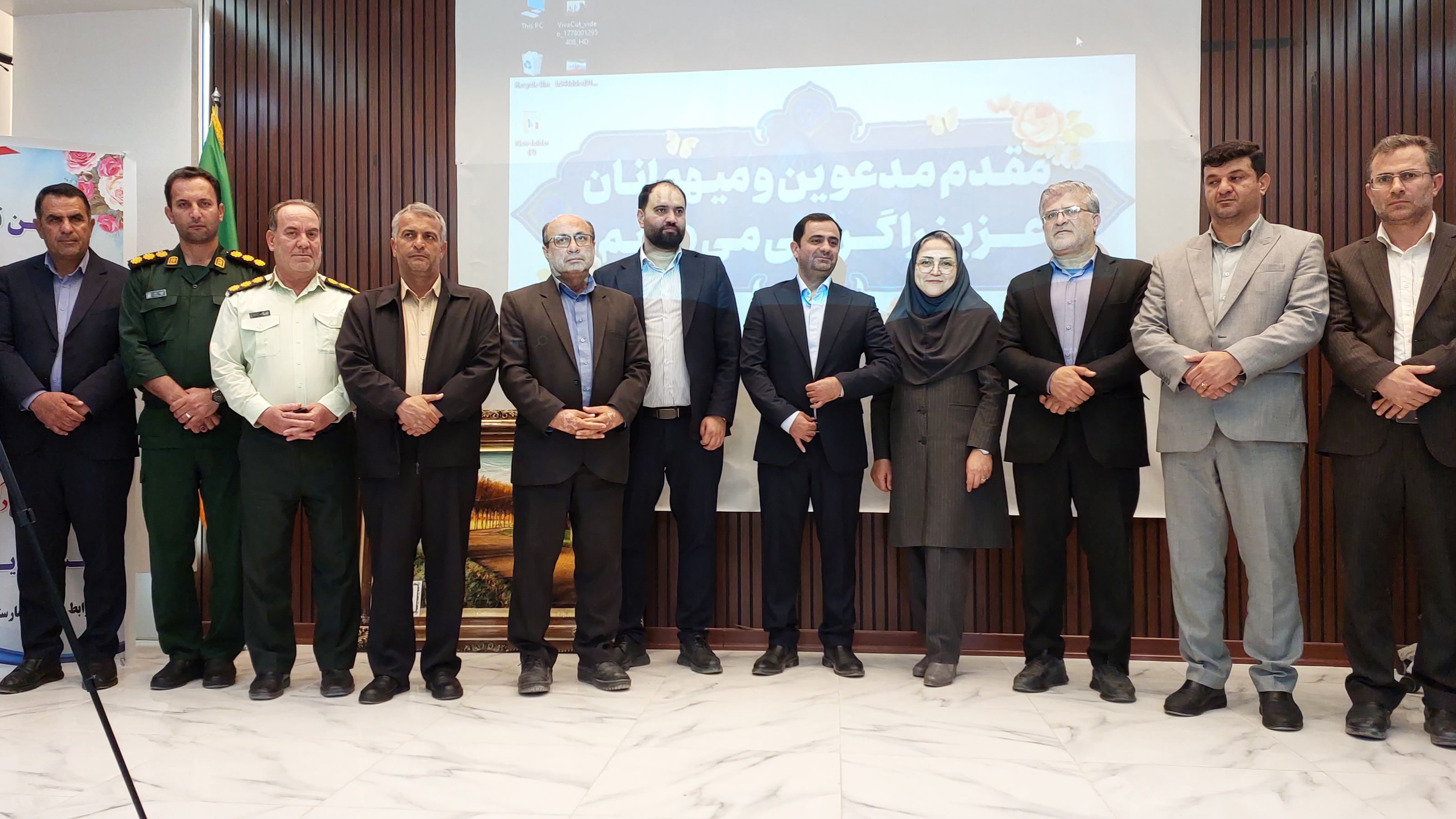 پرچم خدمت در بیمارستان شهدا لردگان به دست ریاست تازه سپرده شد