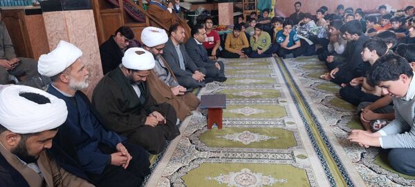 جلوه‌هایی از اعتکاف پسران آشخانه 