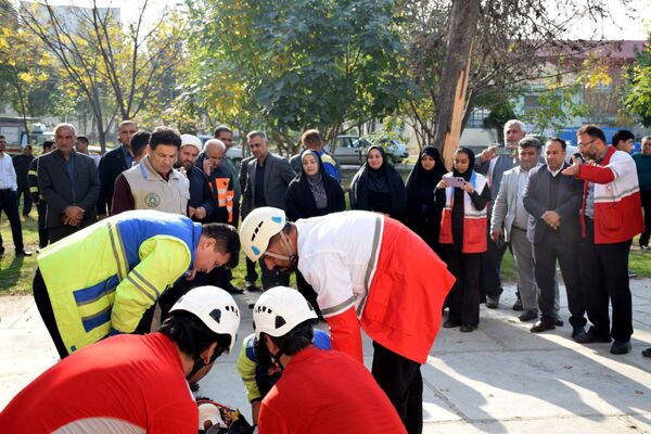  مانور زلزله در کردکوی