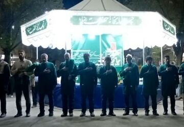 میلاد امام رضا سرور ایران اینبار در بروجن