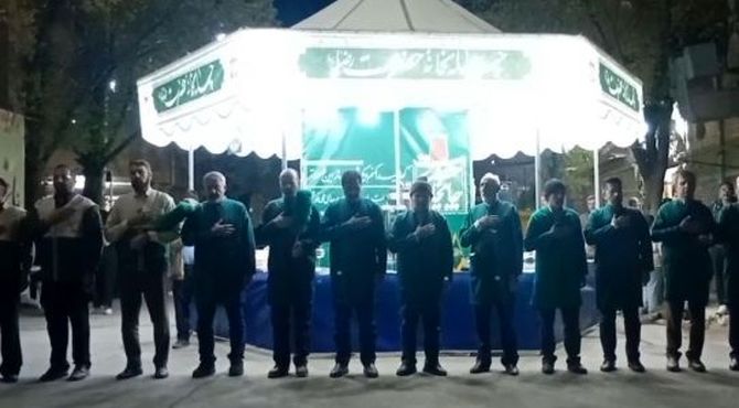میلاد امام رضا سرور ایران اینبار در بروجن