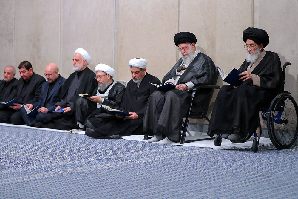 مجلس بزرگداشت شهدای خدمت در محضر مقام معظم رهبری