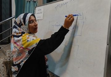جلسه آموزش خبرنویسی و خبرنگاری در باقرشهر 