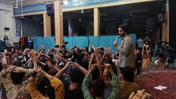 افتتاحیه اعتکاف سه روز در بهشت نیشابور 