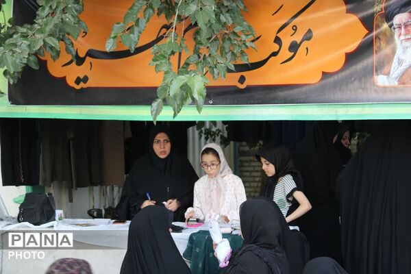 پذیرایی و مهمان نوازی مردم چهاردانگه از زائران و محبان رهبر شهید