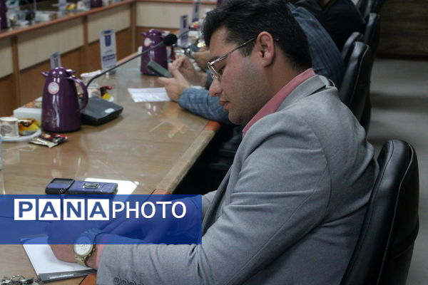 نشست خبری معاون پرورشی و فرهنگی آموزش و پرورش استان بوشهر 