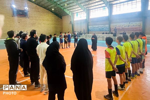 اختتامیه مسابقات فوتسال بین‌مدرسه‌ای پسران جام اقتدار ایران در پردیس