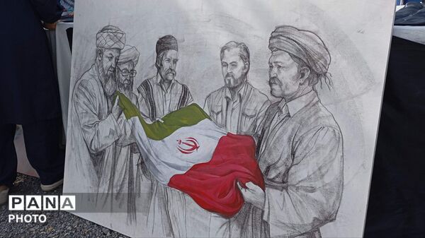 گرامیداشت شهدای مدرسه میناب در گرگان