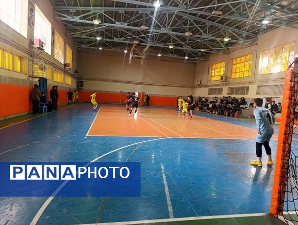 مسابقات فوتسال بین مدارس شهرستان ملکان