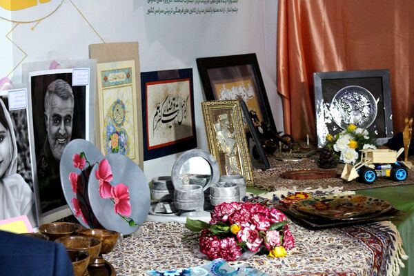افتتاح نمایشگاه دستاوردهای کانون‌های فرهنگی و تربیتی سراسر کشور در اردوگاه شهید باهنر