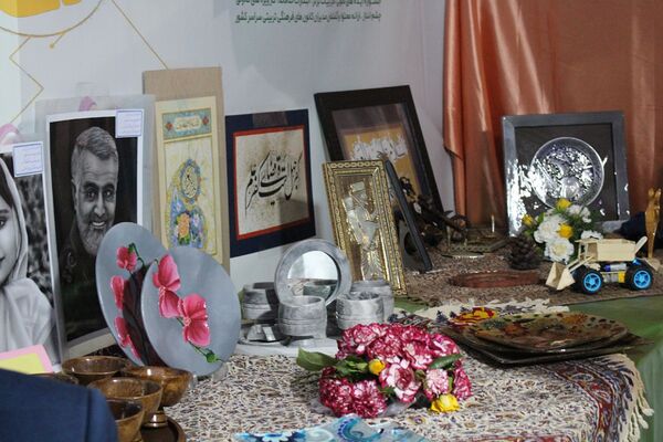 افتتاح نمایشگاه دستاوردهای کانون‌های فرهنگی و تربیتی سراسر کشور در اردوگاه شهید باهنر