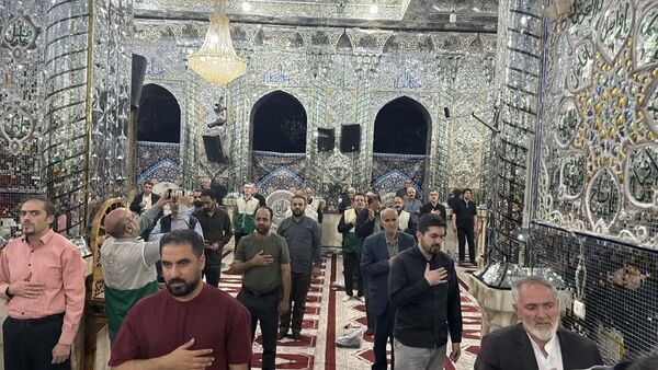 مردم کرج برای شهادت امام صادق (ع) یکپارچه سیاه پوش شدند