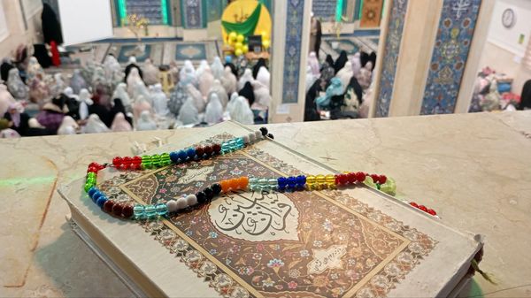 اولین روز اعتکاف دانش‌آموزی ناحیه 2 کرج و شهرستان فردیس