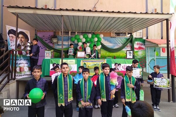 نخستین چهارشنبه امام رضایی در آموزشگاه شاهد چهاردانگه