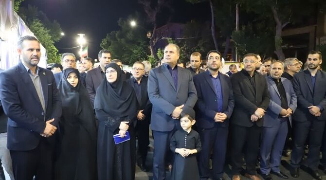بازدید معاون آموزش ابتدایی وزیر از موکب آموزش و پرورش در تبریز
