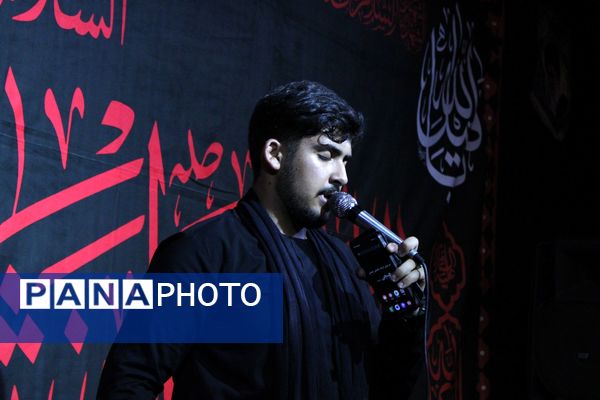 مراسم سوگواری شب هشتم محرم در هیئت انصار الحجه نیشابور 