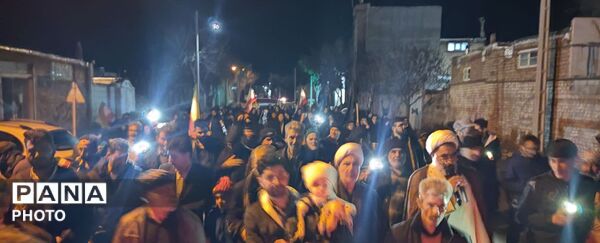 اجتماع و راهپیمایی در روستای همت آباد باخرز