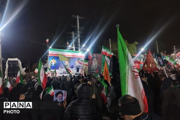 تجمع مردم غیور اسلامشهر در سی شب متوالی