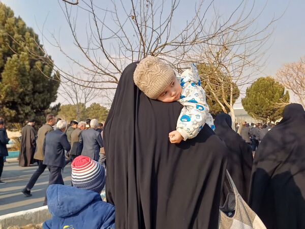 مراسم تشییع حجت‌الاسلام والمسلمین سید هاشم سجادی نسب در برخوار