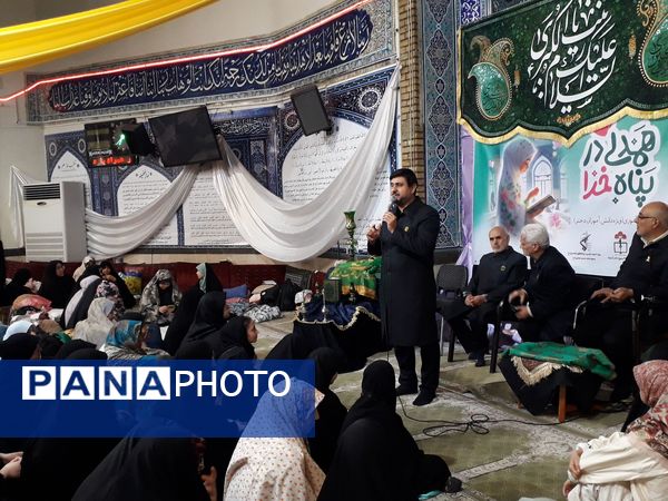 حضور خادمان آستان حضرت عبدالعظیم حسنی(ع) در اعتکاف ری یک