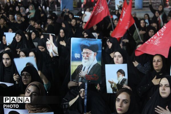  میدان بیعت دانش‌آموزان با سیدالشهدای انقلاب