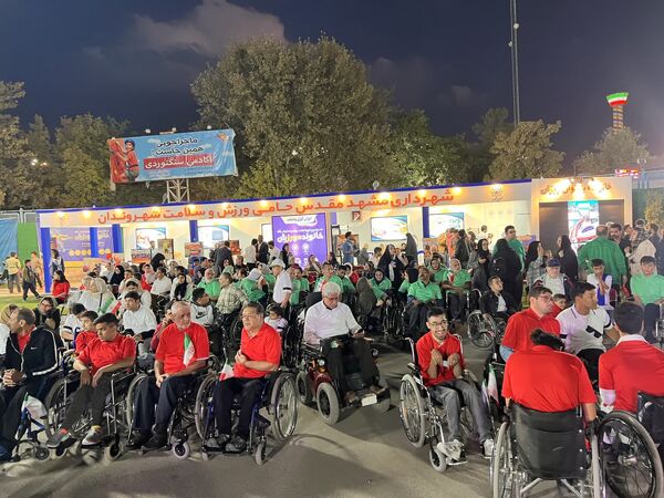 همایش بزرگ ویلچر رانی در جشنواره خانواده ورزش مشهد