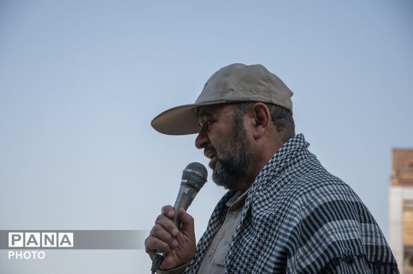 مهمانی شهید گمنام در مدرسه فرزندان میهن اسلامشهر