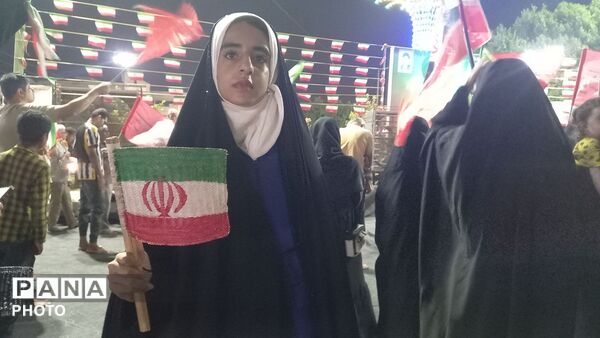 میناب در میدان شهدا، در پناه نور مجتبی(ع)
